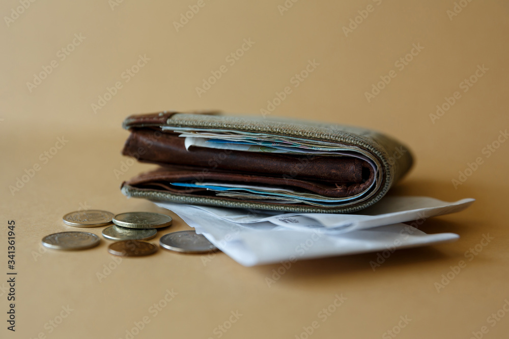 wallet with money and a cashiers check from the store wallet with money and a cashiers check from the store