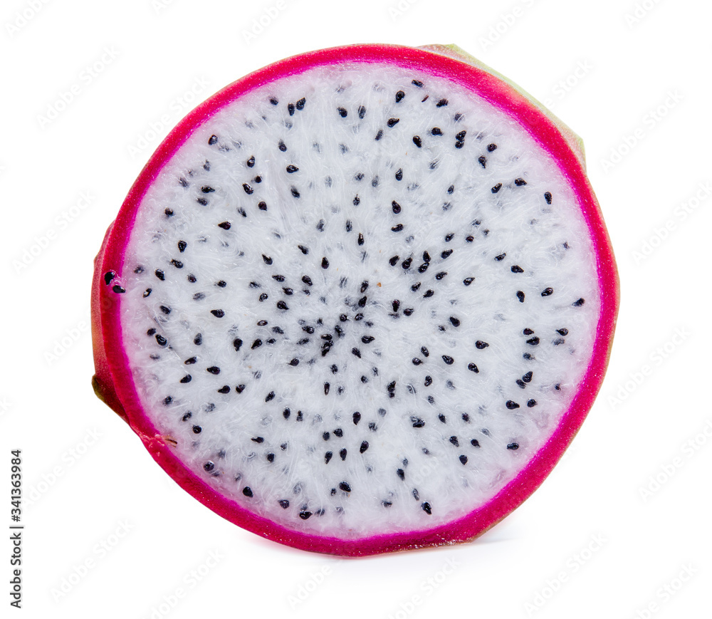 clipping path dragon fruit isolated on white background clipping path dragon fruit isolated on white background