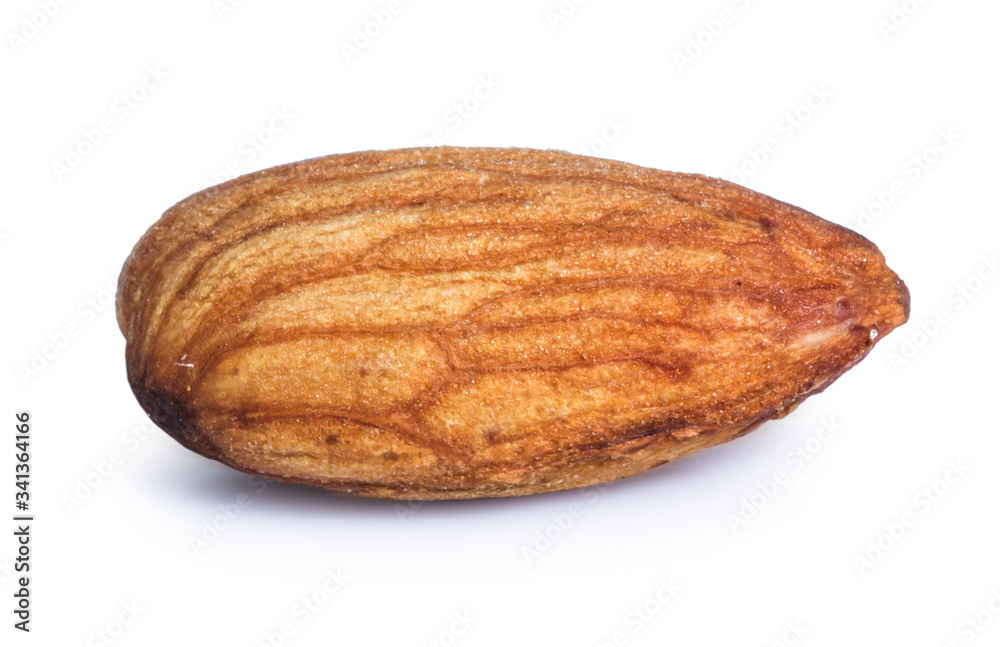 clipping path almonds isolated on white background clipping path almonds isolated on white background