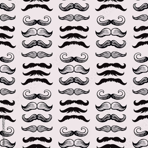 Mustache pattern 15