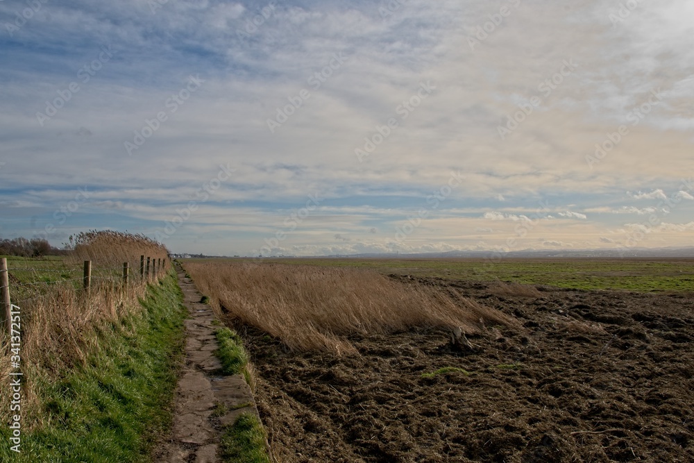 Footpath along the banks of the River Dee