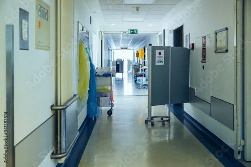 Isolation ward in hospital