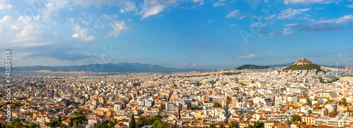 Panorama of Athens on a Summer Sunny Day © goodman_ekim
