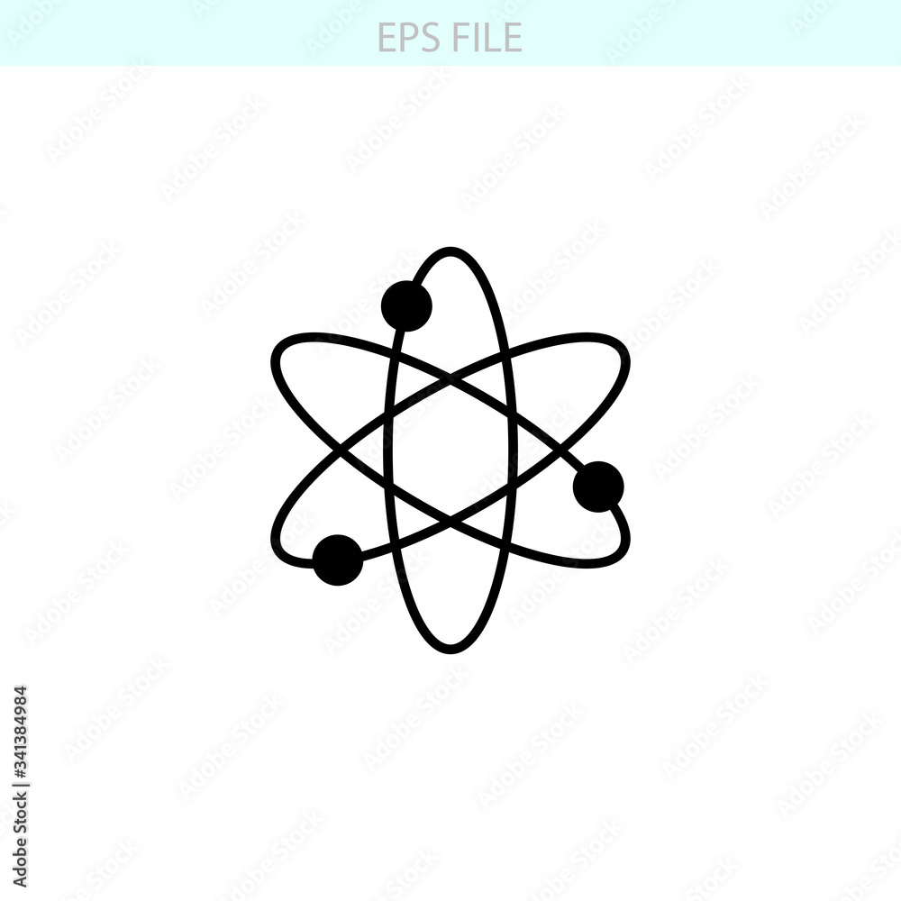 Physics icon. EPS vector file Physics icon. EPS vector file