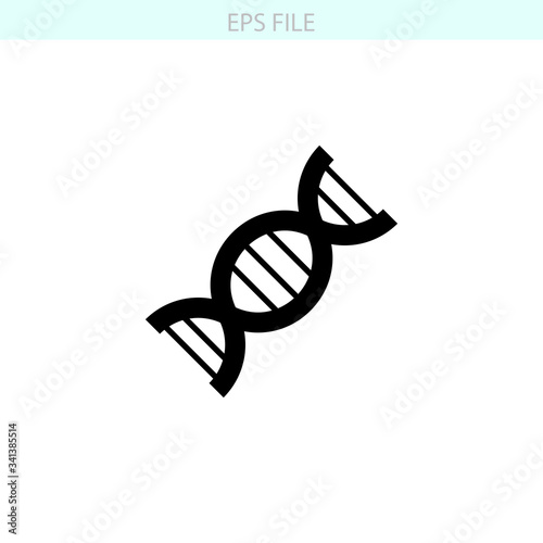 Fototapeta Naklejka Na Ścianę i Meble -  DNA icon. EPS vector file