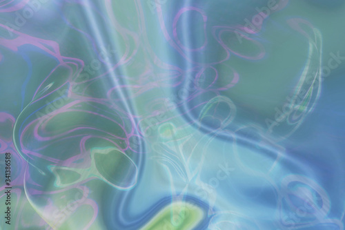 Conceptual texture, fluid effects, blur dreamy for design catalog or background.