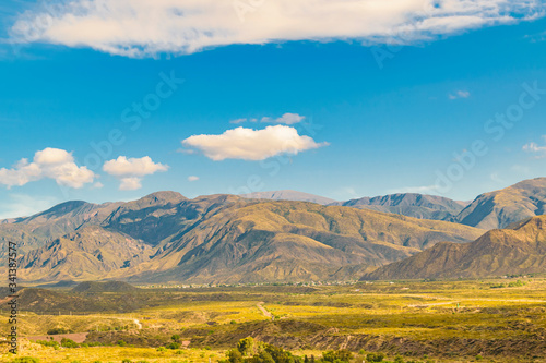 Aerial Landscape Scene, Mendoza, Argentina © danflcreativo