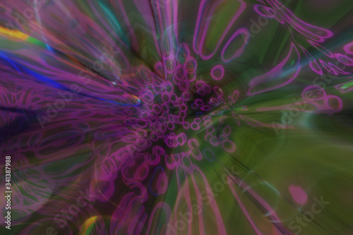 Abstract texture with blur dreamy  fluid effects.