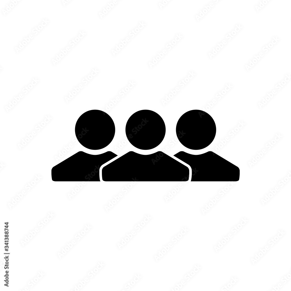 People Connection Vector Design Icon Template People Connection Vector Design Icon Template