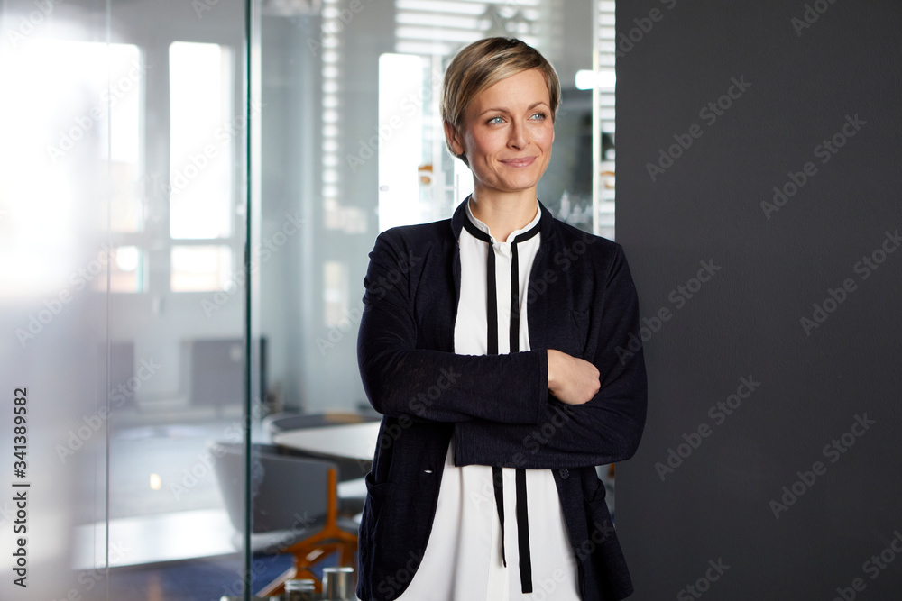 Portrait of confident businesswoman in office Portrait of confident businesswoman in office