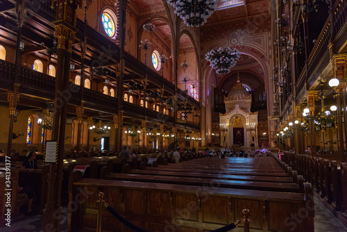 Synagogue of the city of Budapest