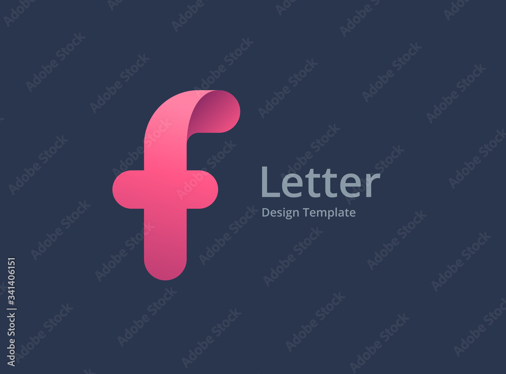 Letter F logo icon design template elements Letter F logo icon design template elements