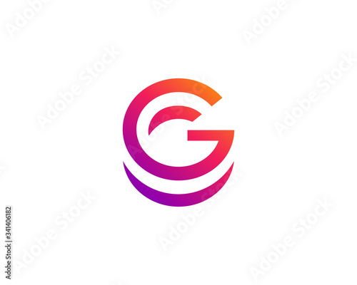 Letter G logo icon design template elements