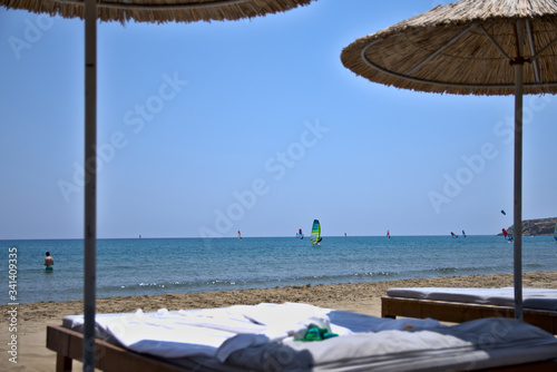 .windsurfing odpoczynek na plaży © RECGO