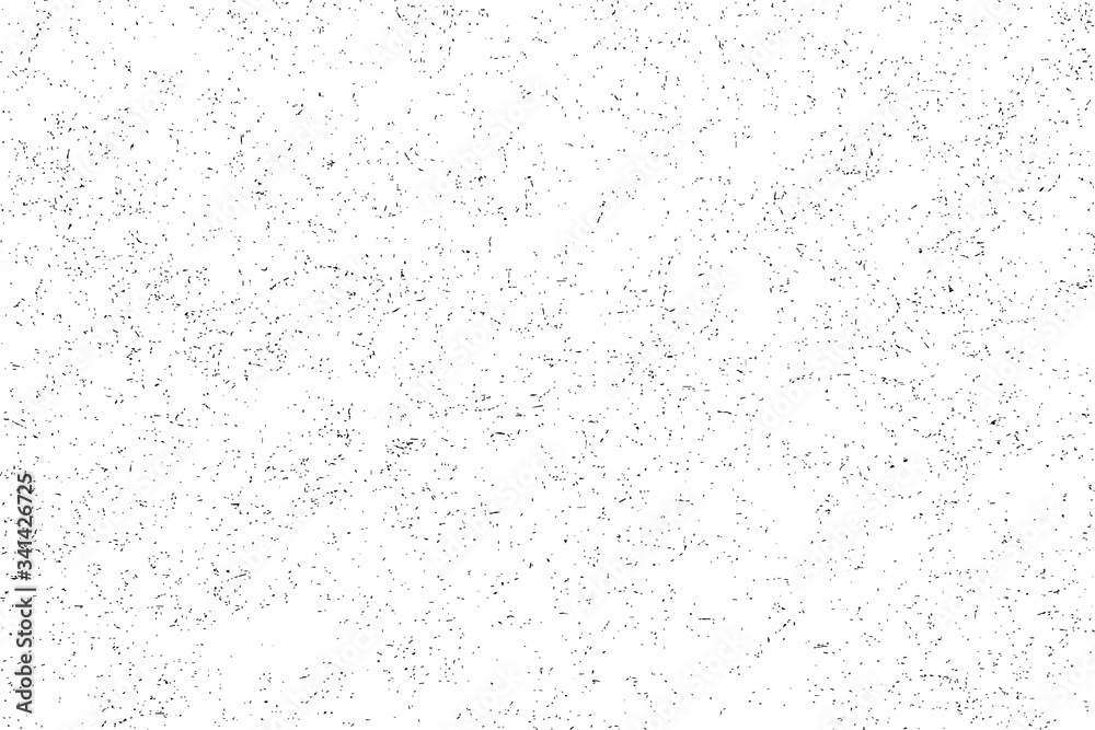 Grunge-the texture of an unevenly filled surface with small dots, noise, and sand. Abstract background. Vector illustration. Overlay a template.