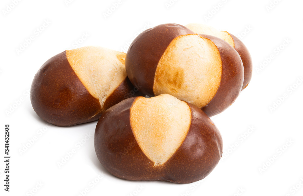 Obraz premium swiss buns isolated