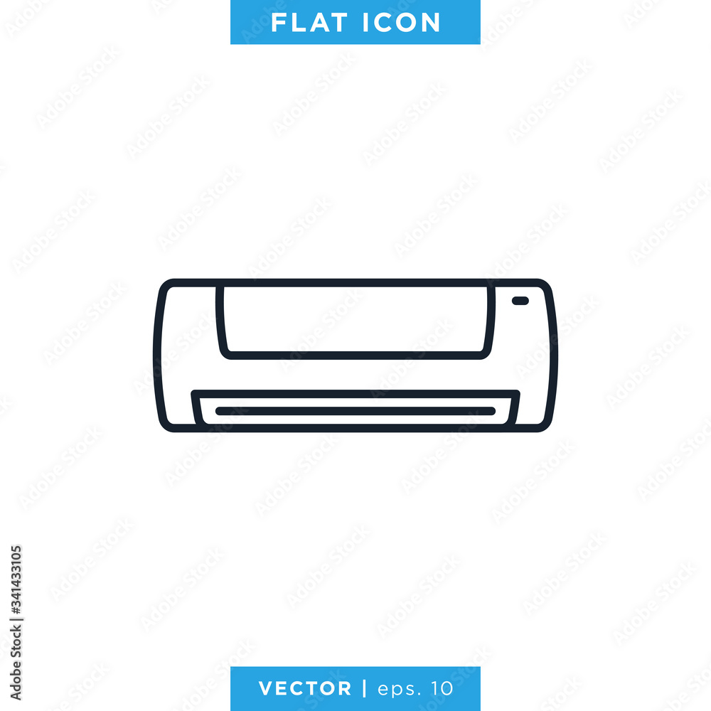 Air Conditioner Icon Vector Design Template Air Conditioner Icon Vector Design Template