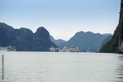 famous ha long bay in vietnam