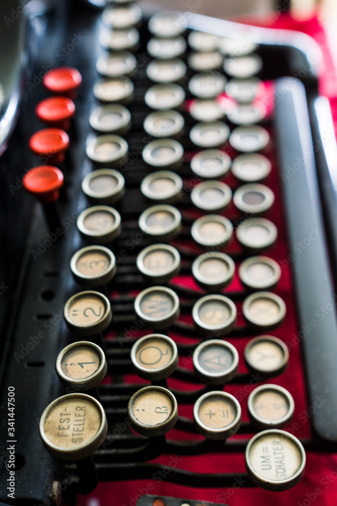 historic german typewriter torpedo typewriter