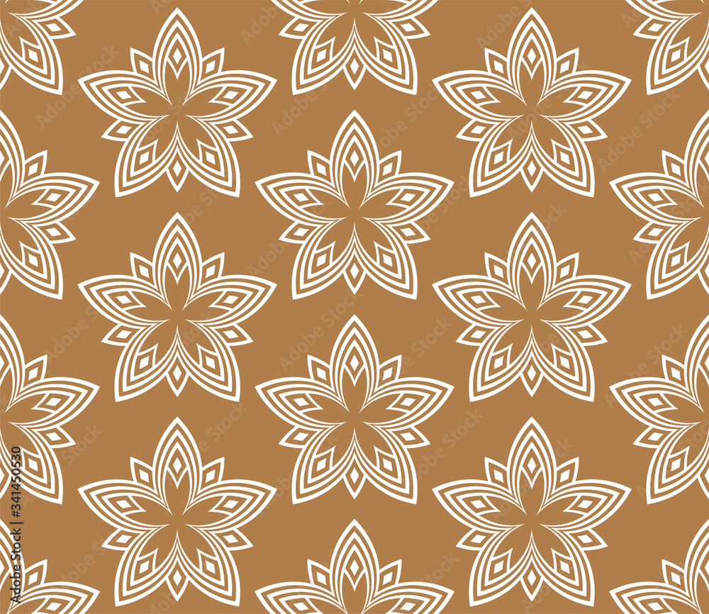 American symbol art linear flower sign pattern American symbol art linear flower sign pattern