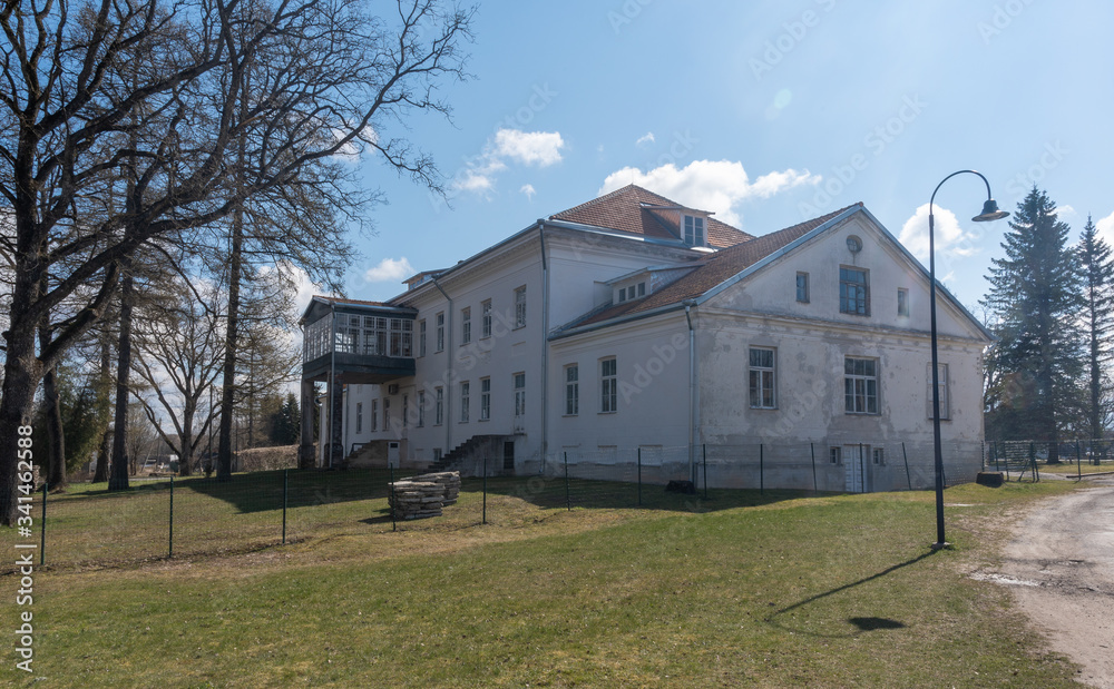 Obraz premium manor in europe estonia