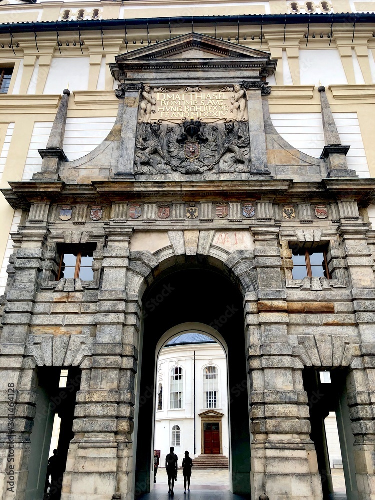 Φωτογραφία entrance to the entrance of the castle of prague