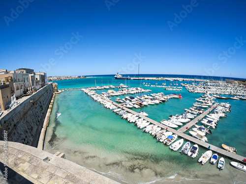 Otranto harbour, province of Lecce in the Salento peninsula, Puglia, Italy © ueuaphoto