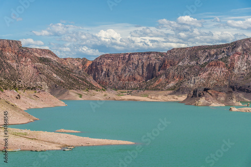 Valle Grande water reservoir in Mendoza, Argentina