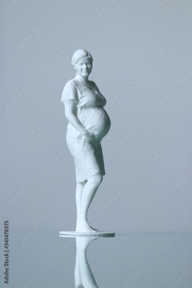3D printed figure 3D printed figure