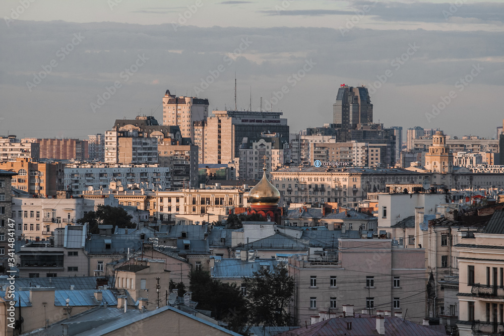 panorama of  Moscow 