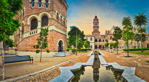 Photos Sultan Abdul Samad Building at Merdeka square, Kuala Lumpur, Malaysia