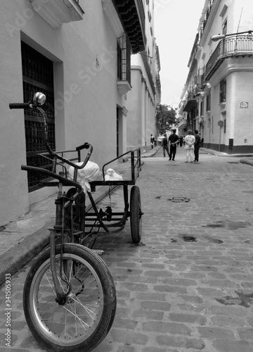 bicycle in the street