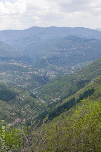 Spring Landscape of Balkan Mountains  Bulgaria