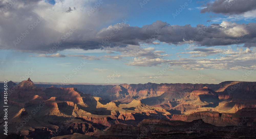 Sunset from West of Grandview Point, Grand Canyon National Park, Arizona