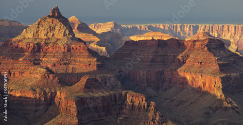 Grand Canyon from west of Grandview Point, Grand Canyon National Park, Arizona