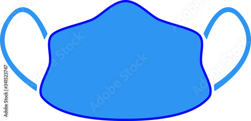 Coronavirus COVID-19 medical surgical face mask masks covering to prevent the spread of virus flu influenza and pandemic disease, bacteria and germs for safety precaution and preventative measures
