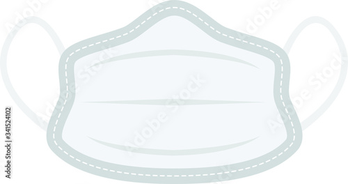 Coronavirus COVID-19 medical surgical face mask masks covering to prevent the spread of virus flu influenza and pandemic disease, bacteria and germs for safety precaution and preventative measures
