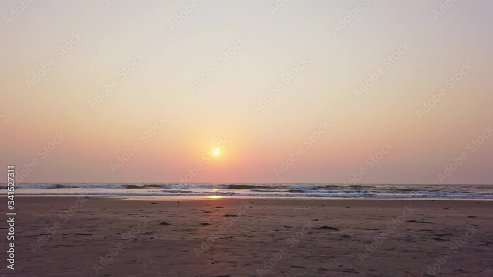 calm sea on a beautiful sunset background calm sea on a beautiful sunset background