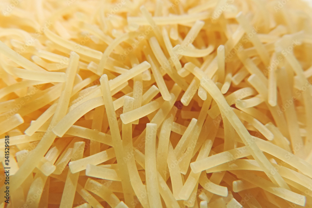 Pasta small items noodles made from durum wheat flour, semiproduct, dry and hard Pasta small items noodles made from durum wheat flour, semiproduct, dry and hard