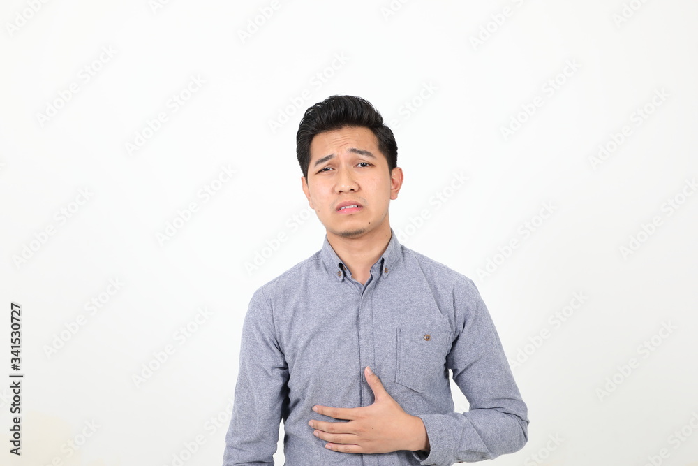 South east Asian Malay Man facial expression sad thinking South east Asian Malay Man facial expression sad thinking