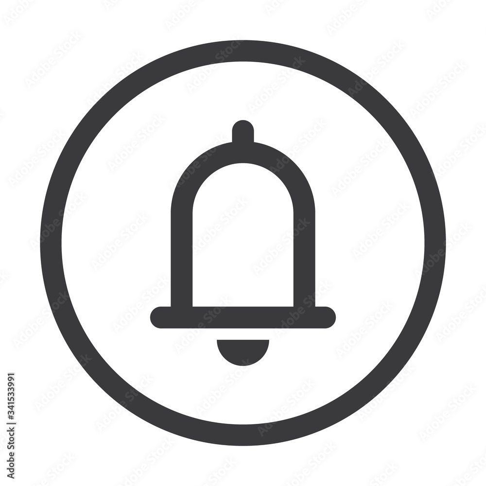 Bell icon vector. Notification symbol. Bell icon vector. Notification symbol.