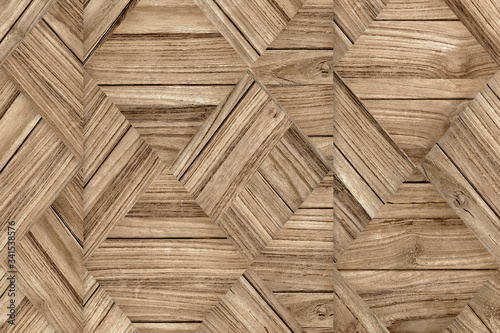 Fototapeta Naklejka Na Ścianę i Meble -  Oak wood patterned design background