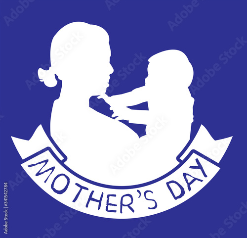 mother and son, Happy Mothers Day celebration. modern mom.