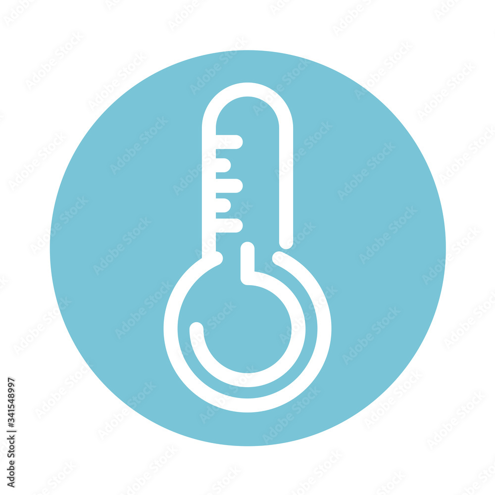 thermometer temperature measure medical and health care block style icon thermometer temperature measure medical and health care block style icon