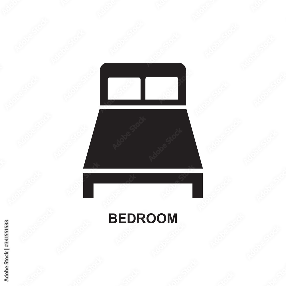BEDROOM ICON , BED ICON BEDROOM ICON , BED ICON