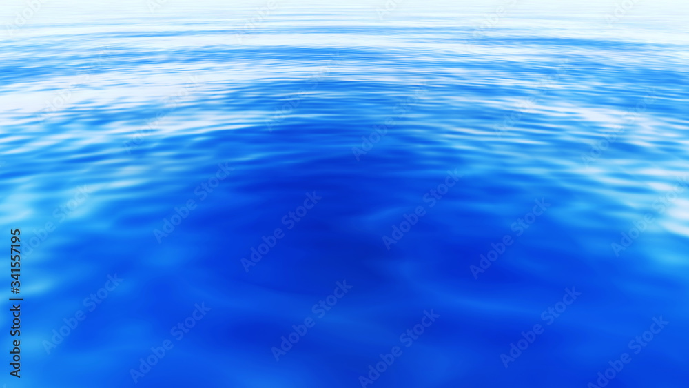 Sea Ocean Water Wave surface sky 3D illustration background. Sea Ocean Water Wave surface sky 3D illustration background.