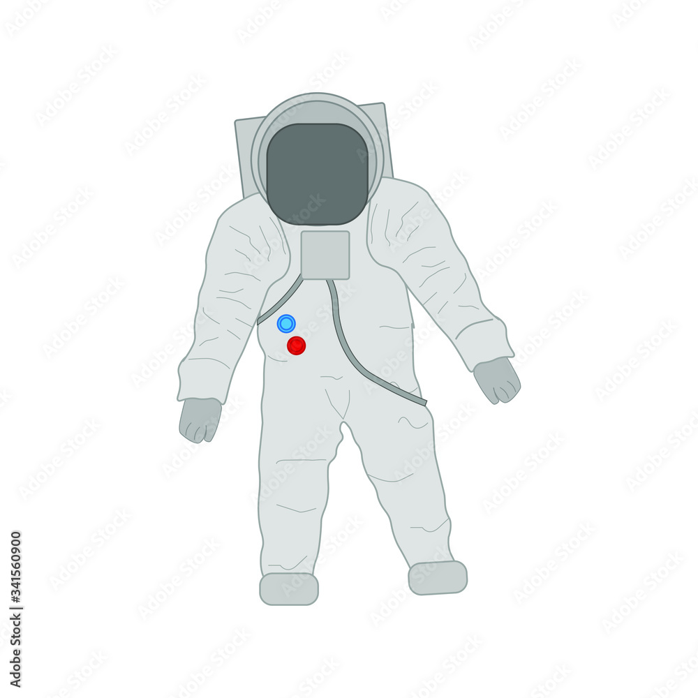 astronaut suit from united states. illustration for web and mobile design. astronaut suit from united states. illustration for web and mobile design.