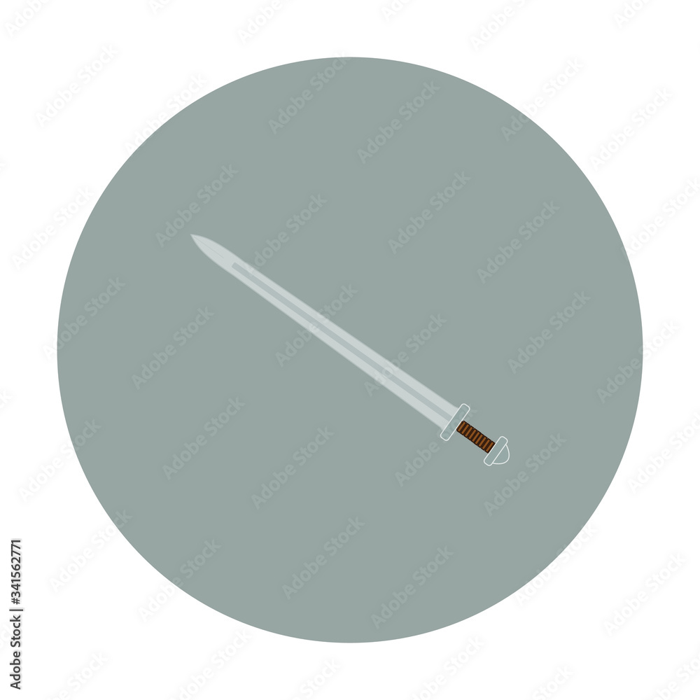 Weapons sword used in ancient times by Norse Viking tribes Weapons sword used in ancient times by Norse Viking tribes