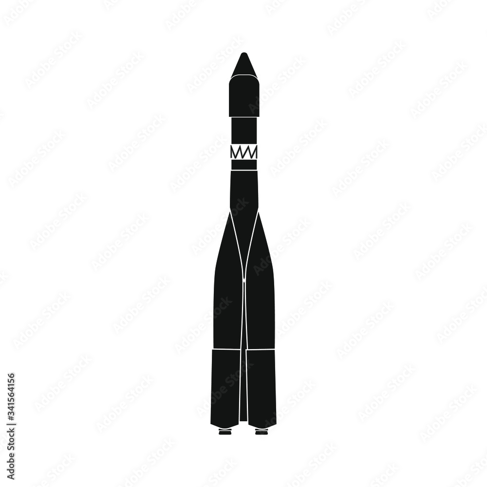 space rocket of the former soviet union. illustration for web and mobile design. space rocket of the former soviet union. illustration for web and mobile design.