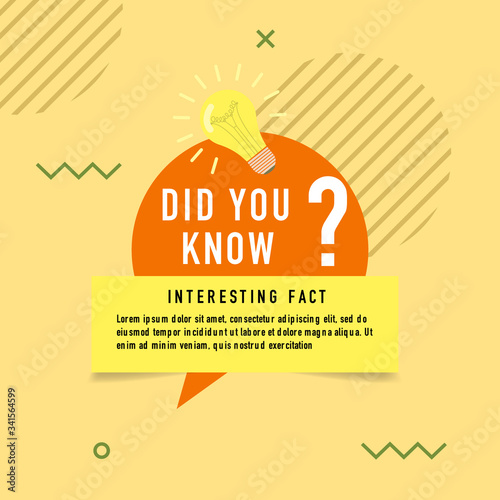 Did you know. Vector
